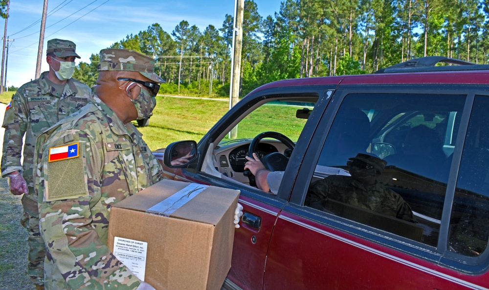 Texas State Guard Responds to Onalaska Tornado