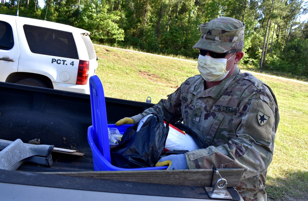 Texas State Guard Responds to Onalaska Tornado