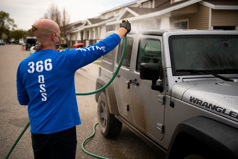 Airmen help local families, strengthens community