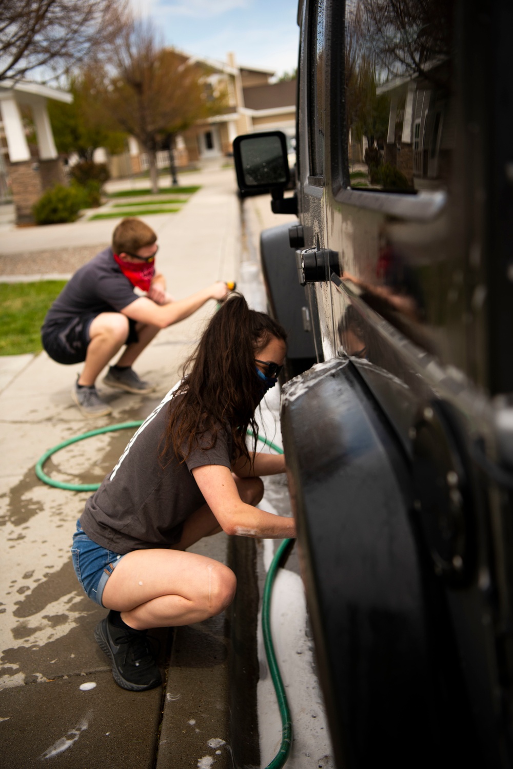 Airmen help local families, strengthens community