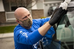 Airmen help local families, strengthens community