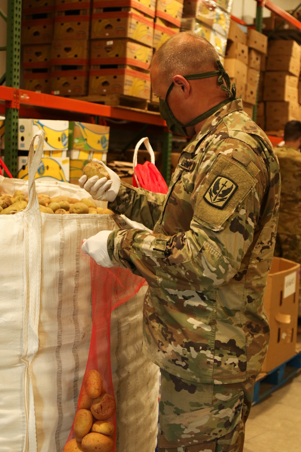 NCNG Assist Local Food Banks During COVID-19