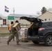 Vermont National Guard Distributes MREs in Swanton, VT