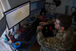 Working on the computer