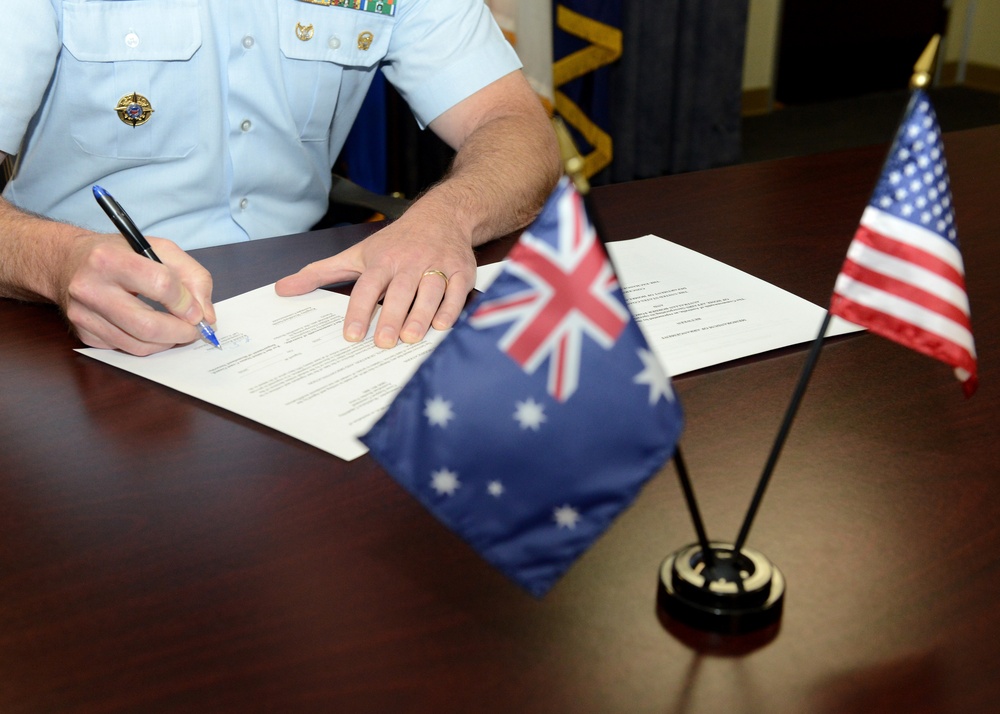 Coast Guard, Australian Department of Home Affairs to begin officer exchange program