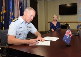 Coast Guard, Australian Department of Home Affairs to begin officer exchange program