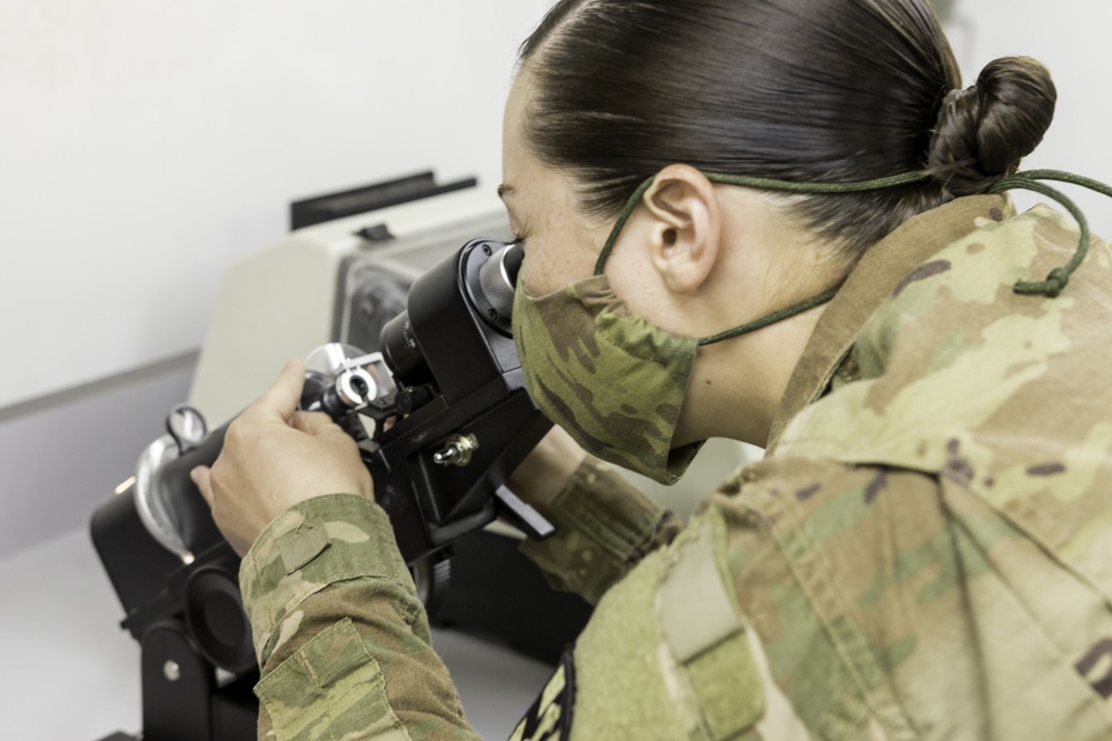 DVIDS - Images - 221st Med. Det. (Optometry) Fabricating Glasses for ...