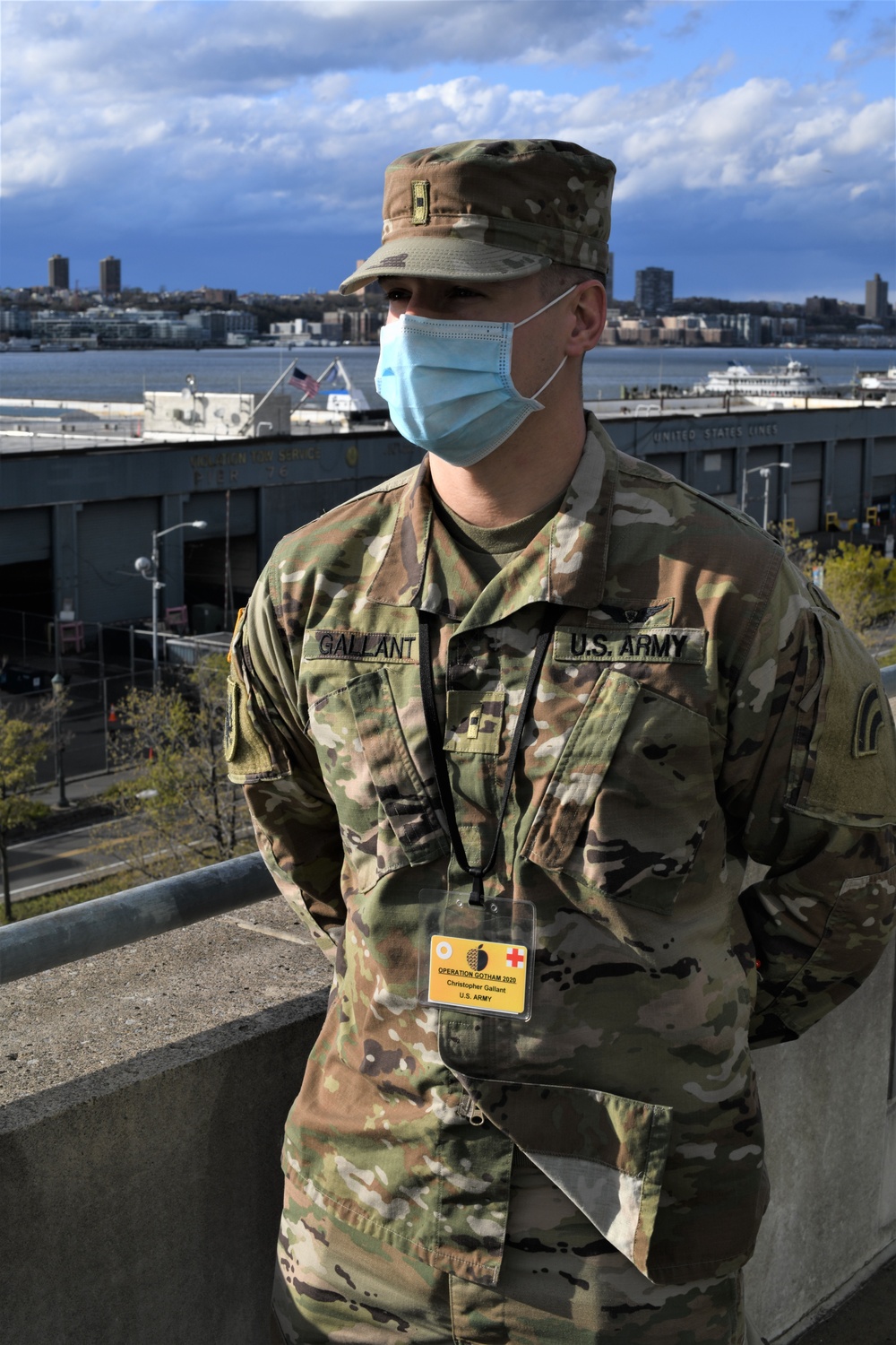 After beating COVID-19, N.Y. National Guardsman joins the fight