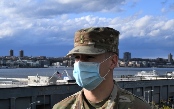 After beating COVID-19, N.Y. National Guardsman joins the fight