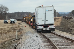 Rail Work at Fort McCoy
