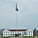 American Flag and Fort McCoy