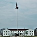 American Flag and Fort McCoy