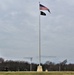 American Flag and Fort McCoy