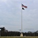 American Flag and Fort McCoy