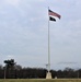 American Flag and Fort McCoy