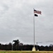 American Flag and Fort McCoy