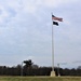 American Flag and Fort McCoy