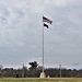 American Flag and Fort McCoy