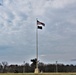 American Flag and Fort McCoy