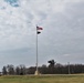 American Flag and Fort McCoy