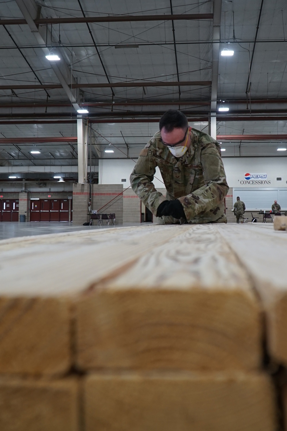 Montana Army and Air Guard builds mobile medical facility at MetraPark