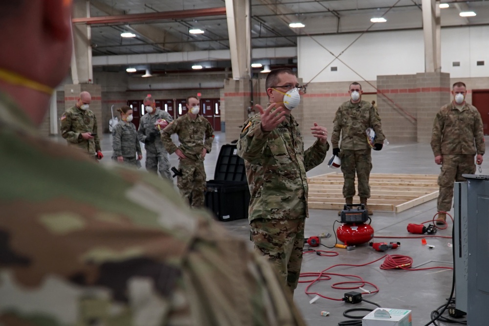 Montana Army and Air Guard builds mobile medical facility at MetraPark