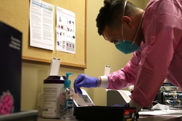 Kansas National Guard assists with COVID-19 screening