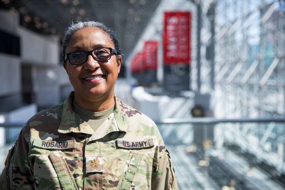 Army Maj. Milca Rosario Portrait