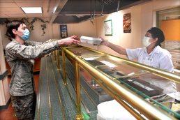 Dining facilities still serving Airmen with carry out meals