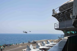 HSC-7 Holds Aerial Change of Command