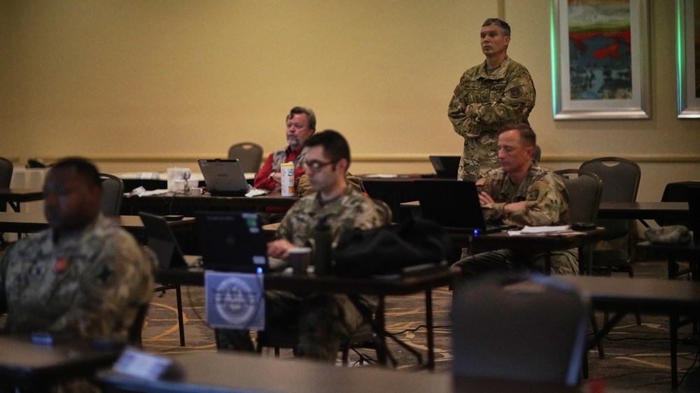 Teleconference meeting with 13th Expeditionary Sustainment Command