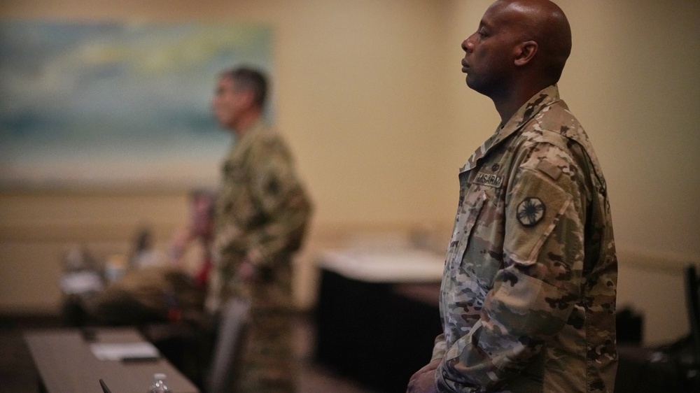 Teleconference meeting with 13th Expeditionary Sustainment Command