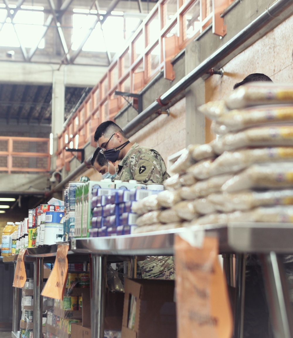 Texas Military Department Soldiers support Rio Grande Valley Food Bank