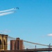 Navy Blue Angels, Air Force Thunderbirds Fly Over NYC In Salute to COVID-19 Responders