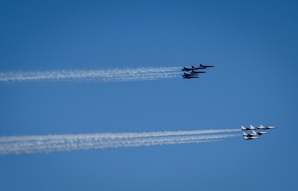 America Strong: Thunderbirds, Blue Angels Salute New Jersey, New York and Pennsylvania COVID-19 Responders
