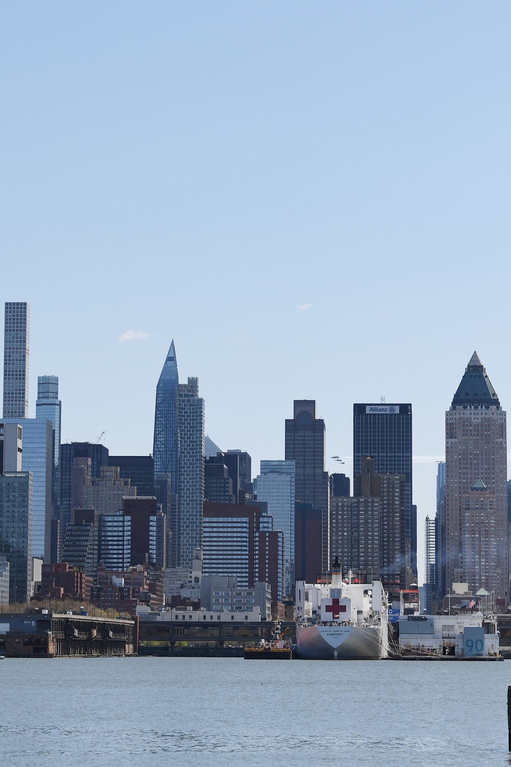 The Blue Angels and the Thunderbirds Salute New York COVID-19 Responders