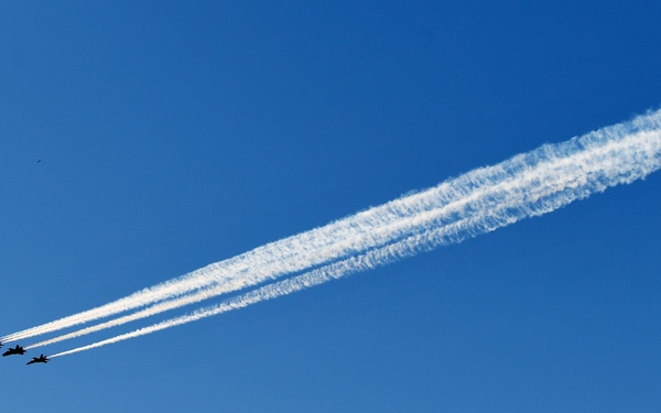 The Blue Angels and the Thunderbirds Salute New York COVID-19 Responders