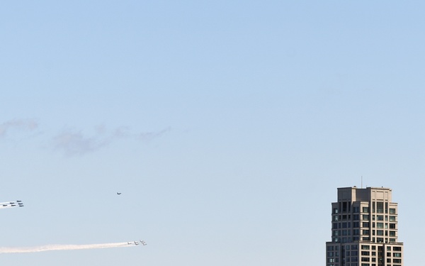 The Blue Angels and the Thunderbirds Salute New York COVID-19 Responders