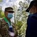 Children personalize medals for Florida National Guard service members and partners