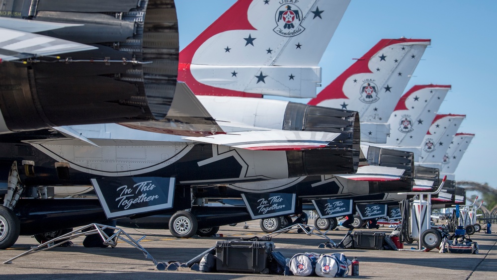 U.S. Air Force Thunderbirds Conduct New York, New Jersey, Pennsylvania Flyovers for COVID-19 Responders