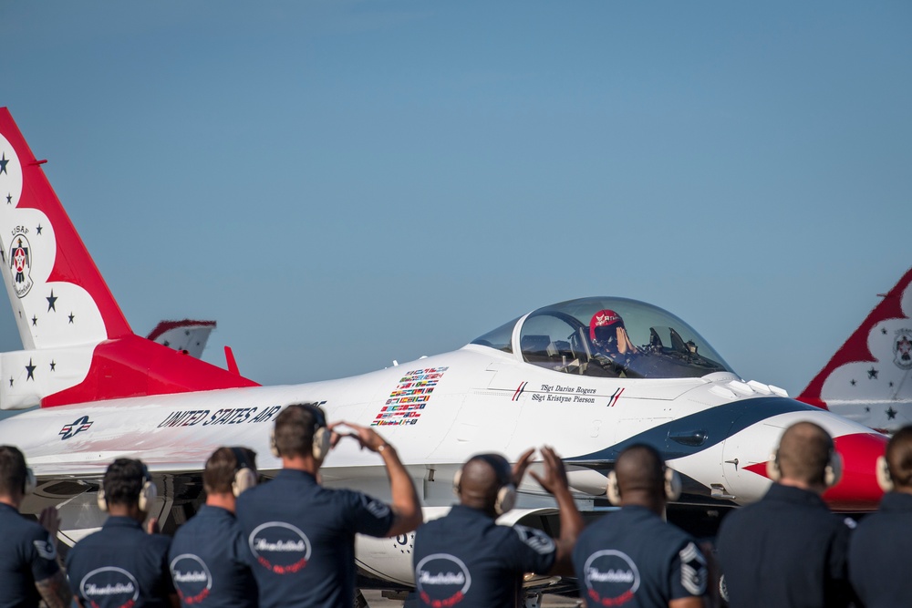 U.S. Air Force Thunderbirds Conduct New York, New Jersey, Pennsylvania Flyovers for COVID-19 Responders