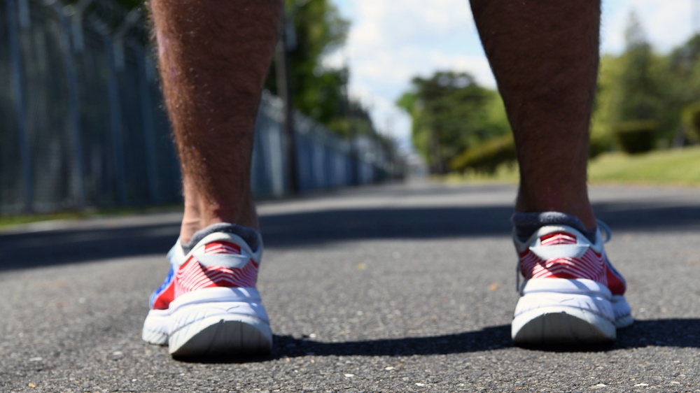 Yokota Runner Meets Goal Despite COVID-19 Obstacles