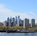 U.S. Air Force Thunderbirds &amp; U.S. Navy Blue Angels fly over Philadelphia