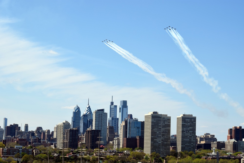 America Strong: Thunderbirds, Blue Angels Salute New Jersey, New York and Pennsylvania COVID-19 Responders