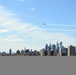 U.S. Air Force Thunderbirds &amp; U.S. Navy Blue Angels fly over Philadelphia