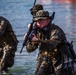 Bravo Company swims ashore