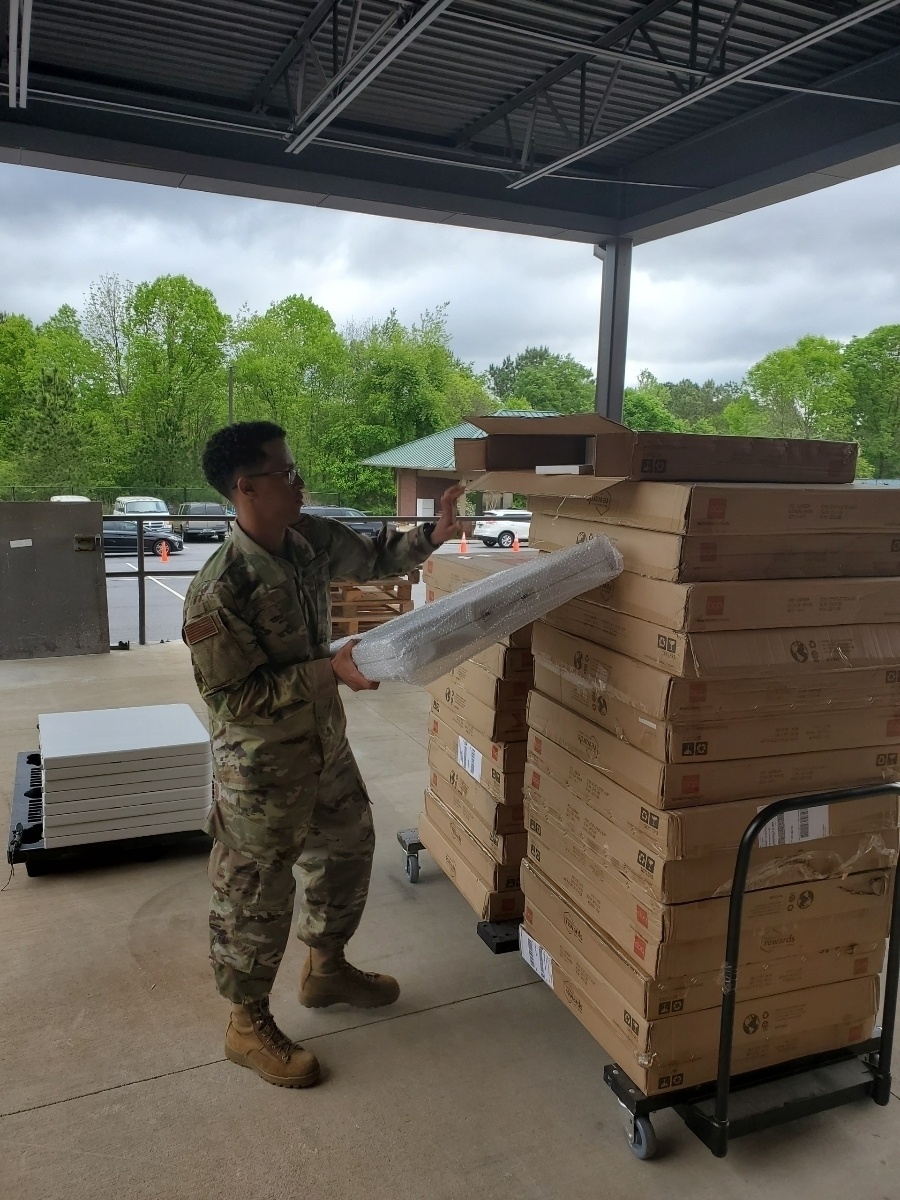 Georgia Air National Guard Airmen assist in COVID-19 response