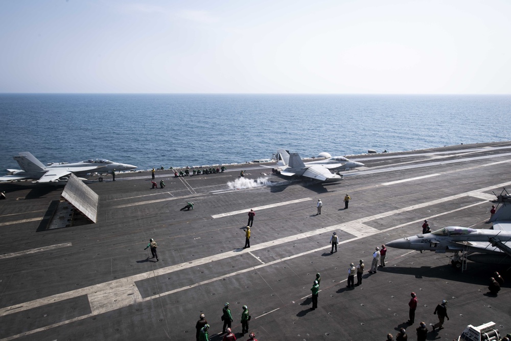 Ike Supports Naval Operations in 5th Fleet Area of Operations