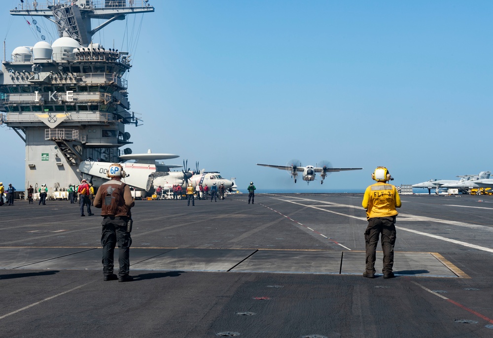 Ike Supports Naval Operations in 5th Fleet Area of Operations