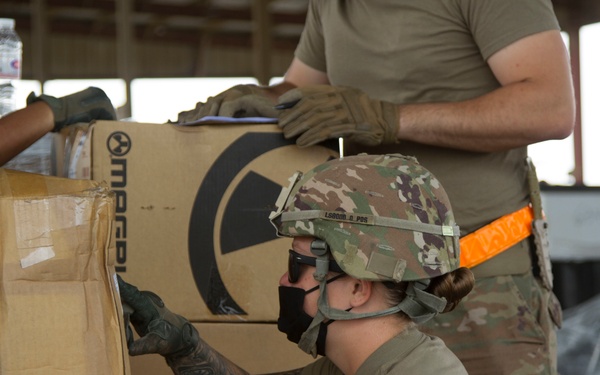 152nd CSSB-FLE Soldiers Provide Logistical Support
